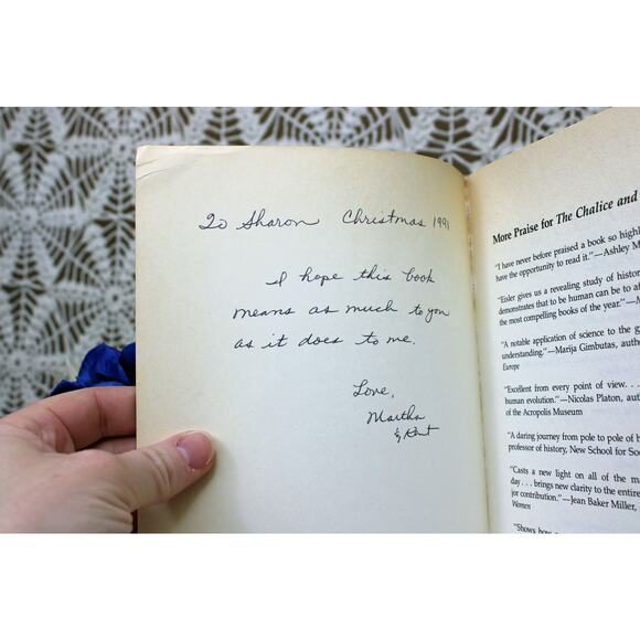 1988 Paperback The Chalice and the Blade by Riane Eisler - Picture 4 of 6